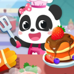 Baby Panda Breakfast Cooking