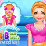 Mia Swept-Back Bridal Hairstyle