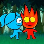 Red boy and Blue Girl Forest Adventure